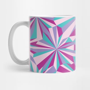 Retro Abstract Colorful Geometry Mug